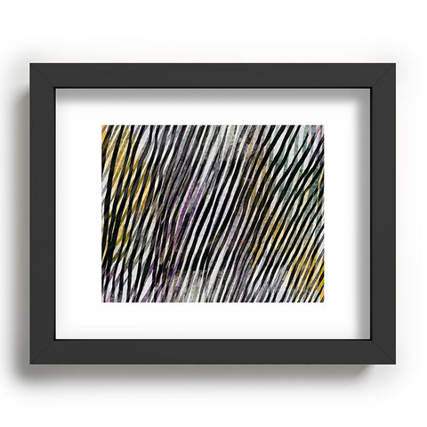 Georgiana Paraschiv Diagonal Stripes Recessed Framing Rectangle