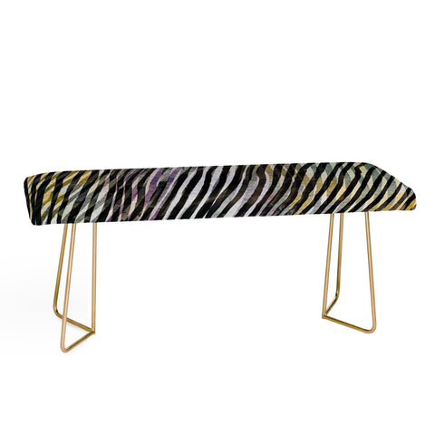 Georgiana Paraschiv Diagonal Stripes Bench