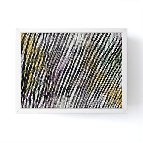 Georgiana Paraschiv Diagonal Stripes Framed Mini Art Print