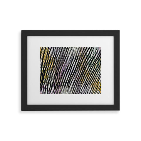 Georgiana Paraschiv Diagonal Stripes Framed Art Print