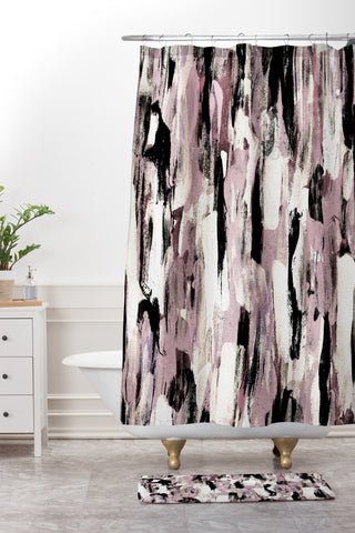 Georgiana Paraschiv DPC Shower Curtain And Mat