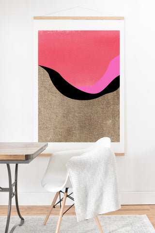 Georgiana Paraschiv Dune Art Print And Hanger