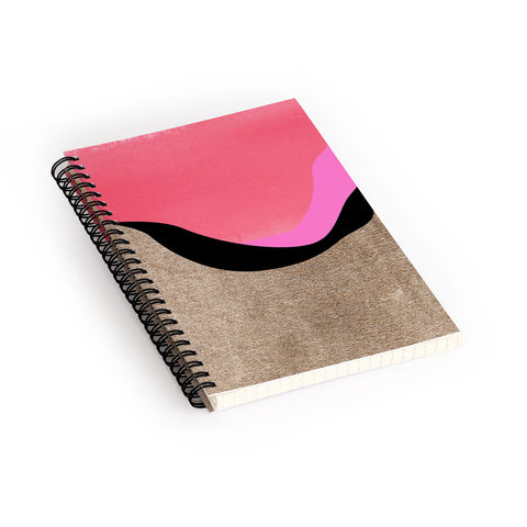 Georgiana Paraschiv Dune Spiral Notebook