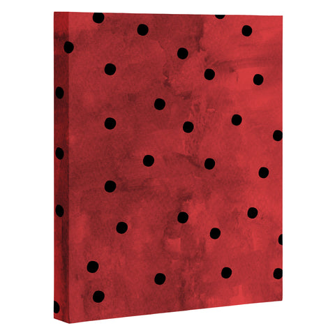 Georgiana Paraschiv Flamenco Dots Art Canvas