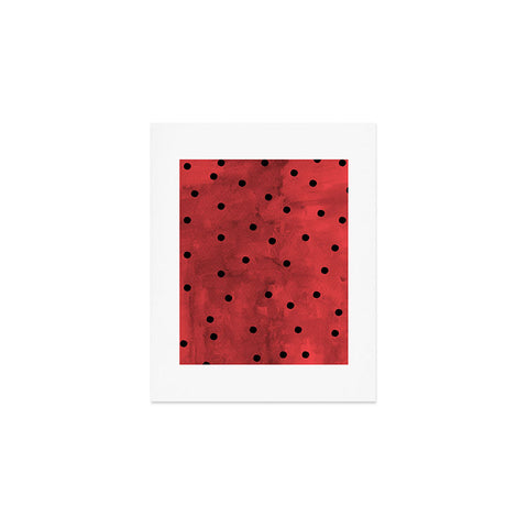 Georgiana Paraschiv Flamenco Dots Art Print
