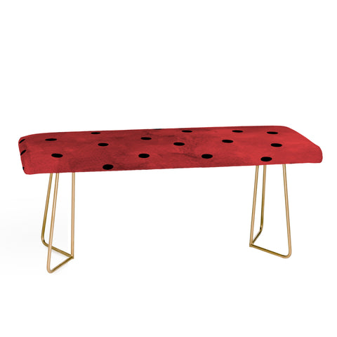 Georgiana Paraschiv Flamenco Dots Bench