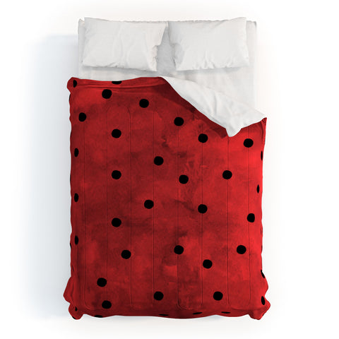 Georgiana Paraschiv Flamenco Dots Comforter