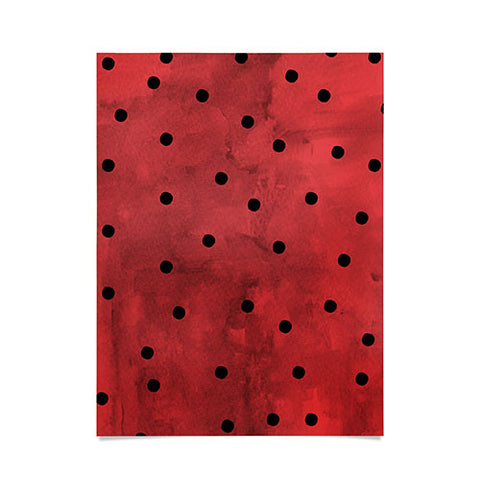 Georgiana Paraschiv Flamenco Dots Poster