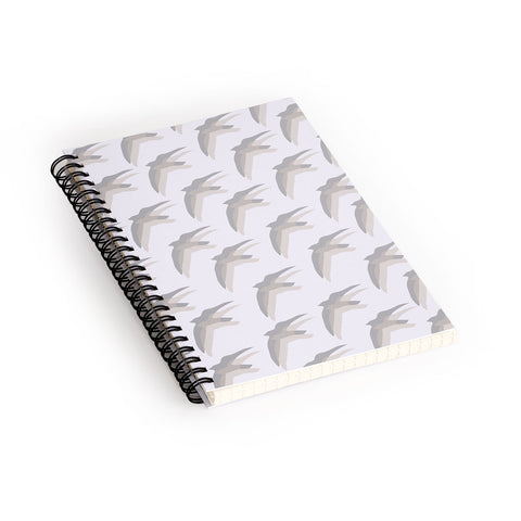 Georgiana Paraschiv Flight II Spiral Notebook