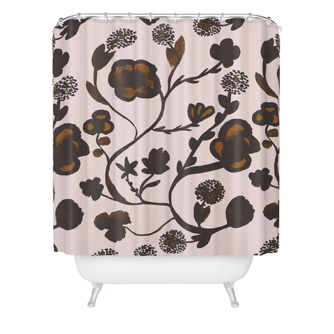 Georgiana Paraschiv Floral II Shower Curtain