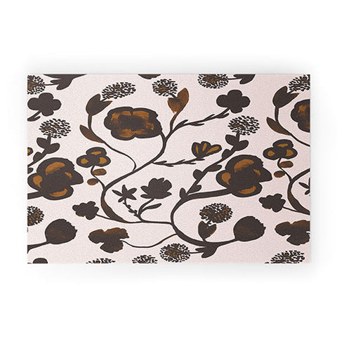 Georgiana Paraschiv Floral II Welcome Mat