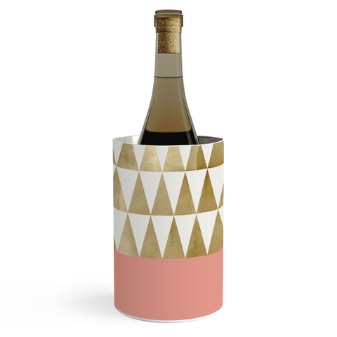 Georgiana Paraschiv Gold Triangles Wine Chiller