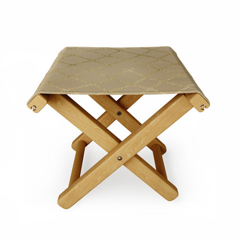 Georgiana Paraschiv Gold V01 Folding Stool