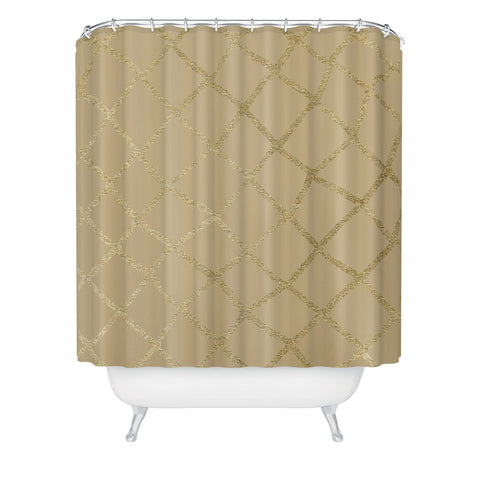 Georgiana Paraschiv Gold V01 Shower Curtain
