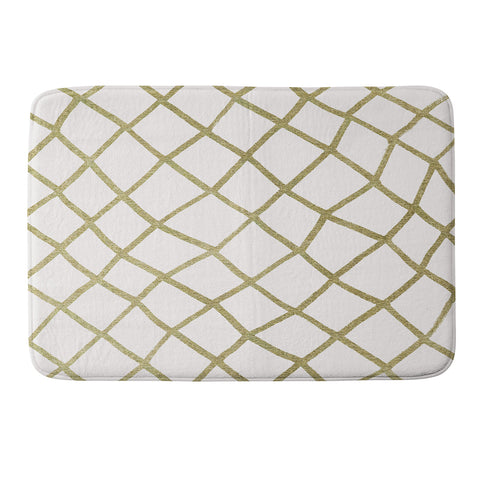 Georgiana Paraschiv Gold V02 Memory Foam Bath Mat
