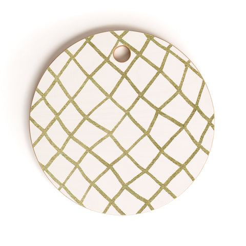 Georgiana Paraschiv Gold V02 Cutting Board Round