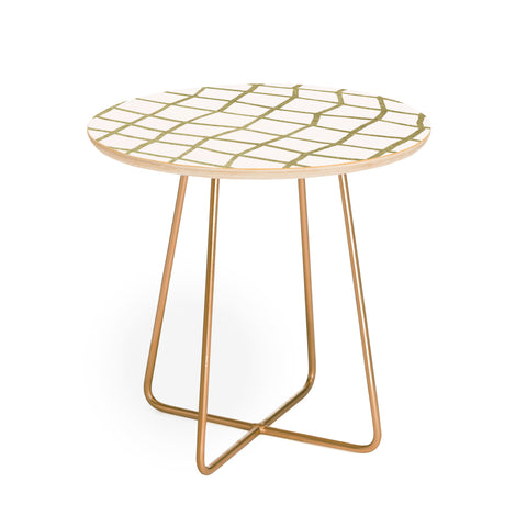 Georgiana Paraschiv Gold V02 Round Side Table