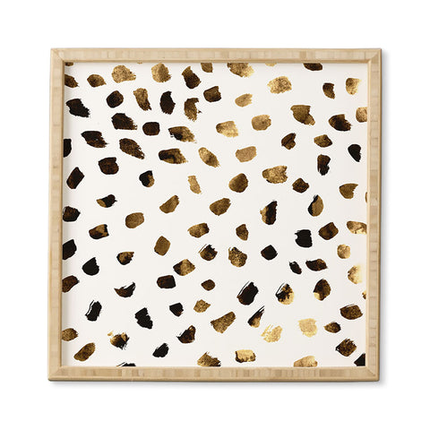 Georgiana Paraschiv Gold V03 Framed Wall Art