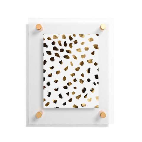 Georgiana Paraschiv Gold V03 Floating Acrylic Print