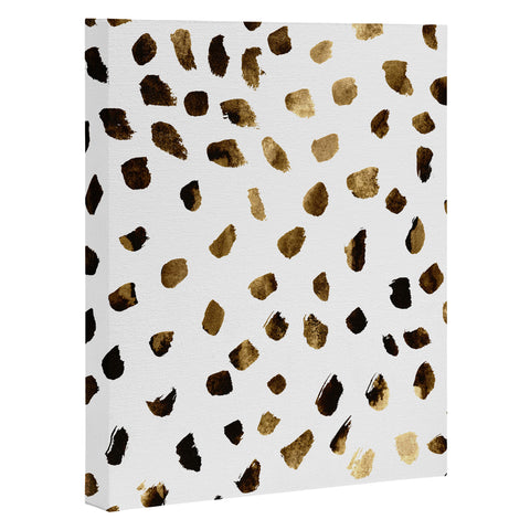 Georgiana Paraschiv Gold V03 Art Canvas