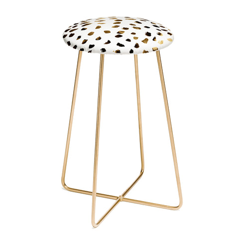 Georgiana Paraschiv Gold V03 Counter Stool