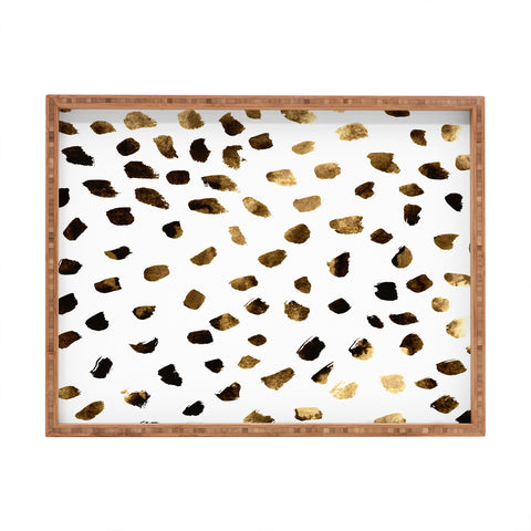 Georgiana Paraschiv Gold V03 Rectangular Tray