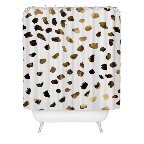 Georgiana Paraschiv Gold V03 Shower Curtain