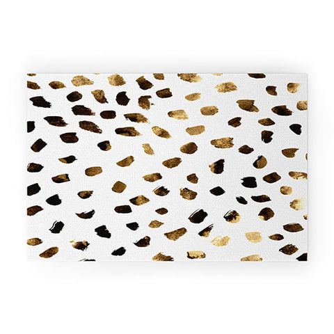 Georgiana Paraschiv Gold V03 Welcome Mat