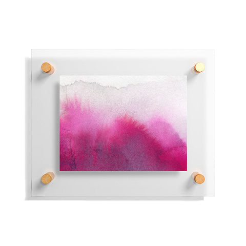 Georgiana Paraschiv Hazy Pink Floating Acrylic Print