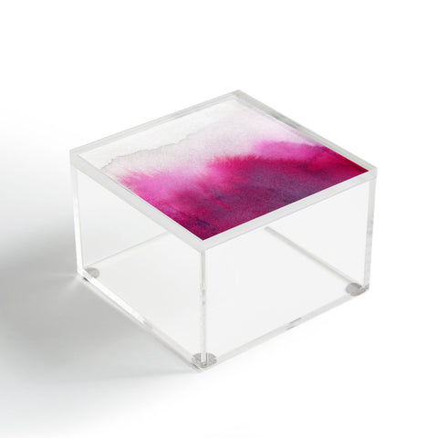 Georgiana Paraschiv Hazy Pink Acrylic Box