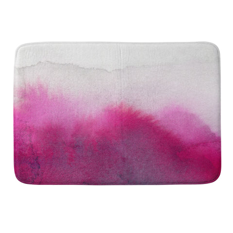 Georgiana Paraschiv Hazy Pink Memory Foam Bath Mat