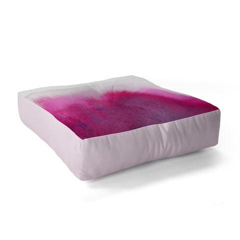 Georgiana Paraschiv Hazy Pink Floor Pillow Square
