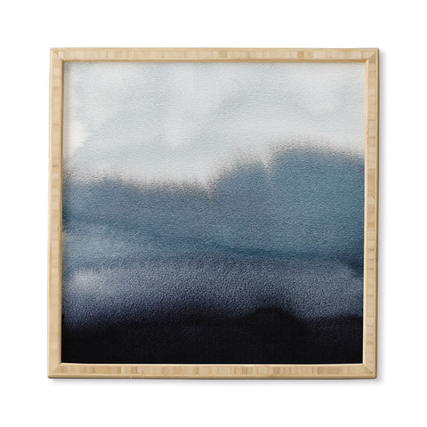 Georgiana Paraschiv In Blue Framed Wall Art