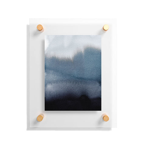 Georgiana Paraschiv In Blue Floating Acrylic Print