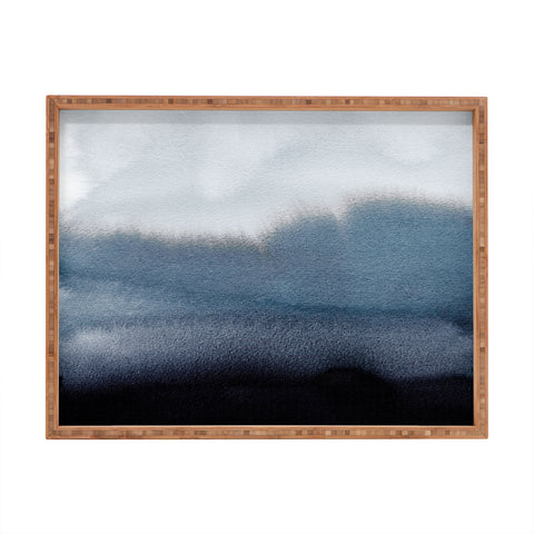 Georgiana Paraschiv In Blue Rectangular Tray