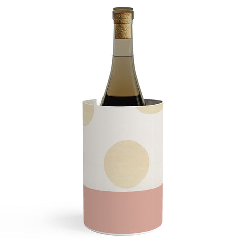 Georgiana Paraschiv Minimal Gold Dots Wine Chiller