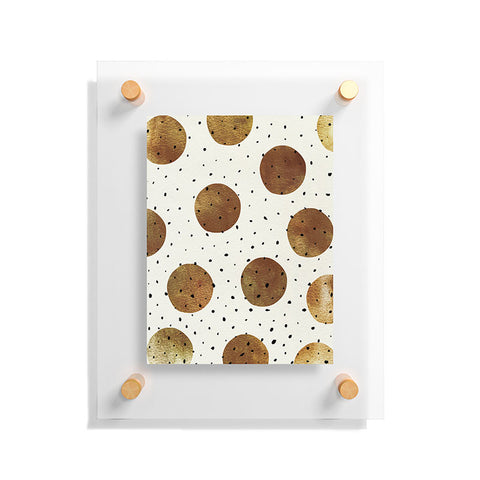 Georgiana Paraschiv Mixed Dots Floating Acrylic Print