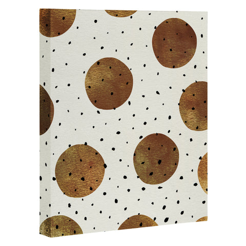 Georgiana Paraschiv Mixed Dots Art Canvas