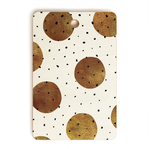 Georgiana Paraschiv Mixed Dots Cutting Board Rectangle