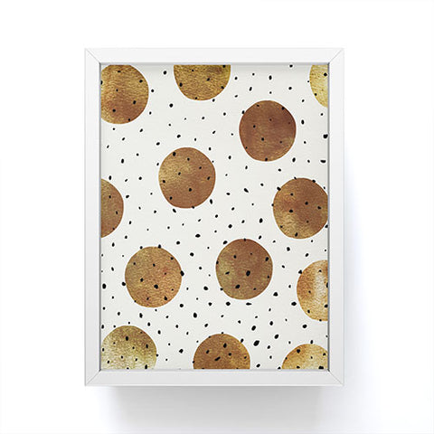 Georgiana Paraschiv Mixed Dots Framed Mini Art Print
