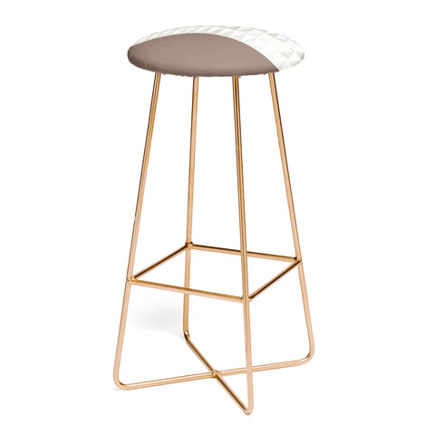 Georgiana Paraschiv Neutral Triangles Bar Stool