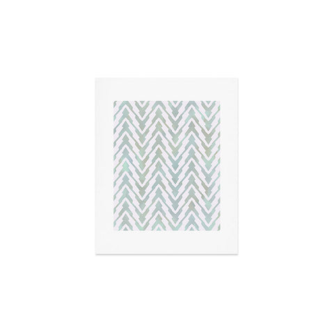 Georgiana Paraschiv Pastel Zigzag Art Print