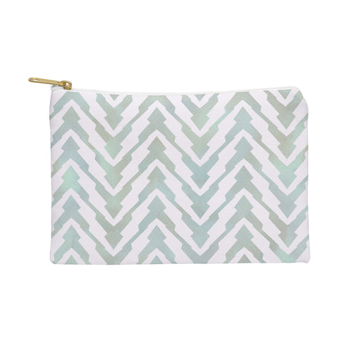 Georgiana Paraschiv Pastel Zigzag Pouch