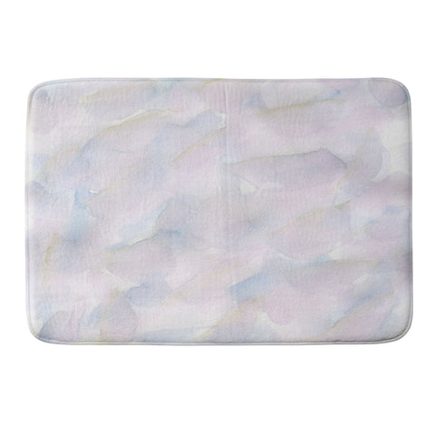 Georgiana Paraschiv Pastels Memory Foam Bath Mat