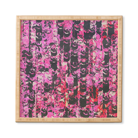 Georgiana Paraschiv Pink And Red 2 Framed Wall Art