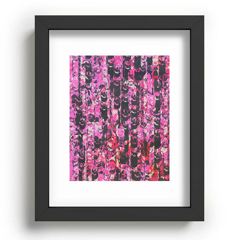 Georgiana Paraschiv Pink And Red 2 Recessed Framing Rectangle