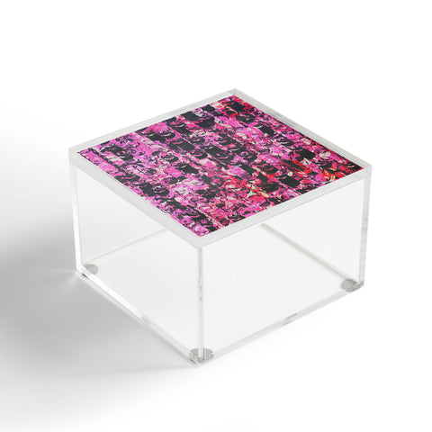 Georgiana Paraschiv Pink And Red 2 Acrylic Box