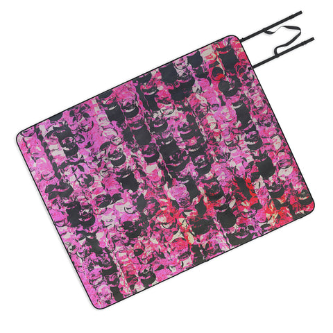 Georgiana Paraschiv Pink And Red 2 Picnic Blanket