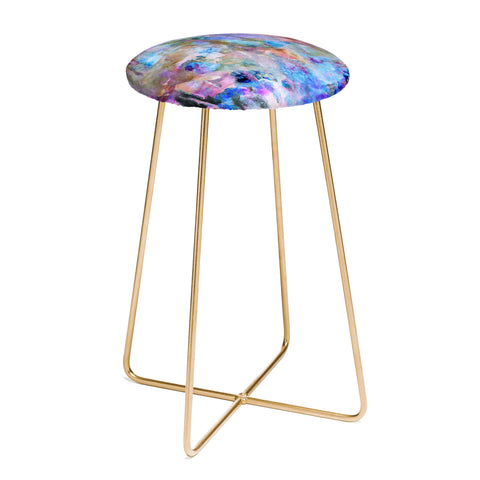 Georgiana Paraschiv Royal Blue Counter Stool