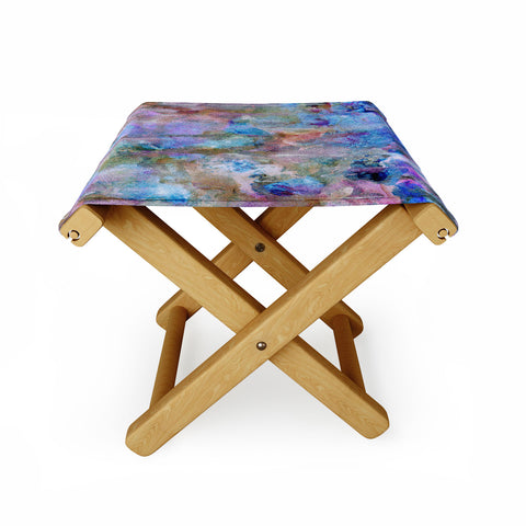 Georgiana Paraschiv Royal Blue Folding Stool